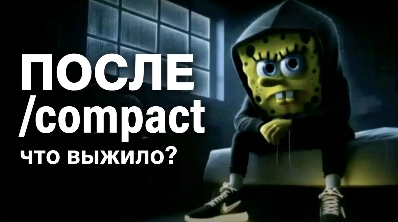 /compact в Claude Code: как работает сжатие контекста