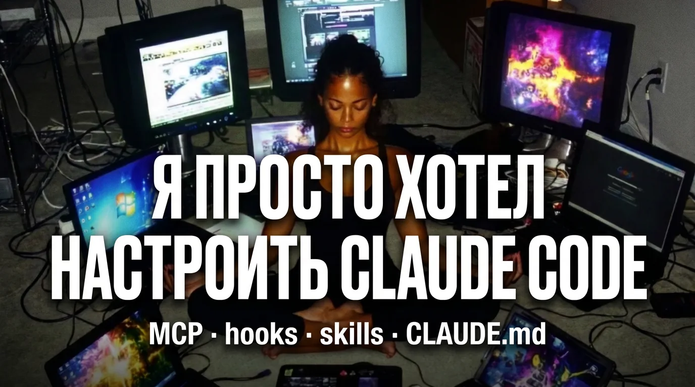 Claude Code: настройка MCP, Hooks и Skills в 2026 — мой рабочий сетап