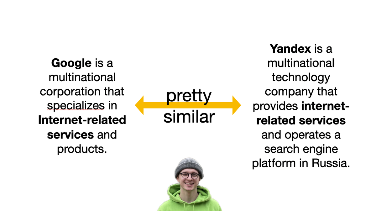 Measure texts similarity with Sentence Transformers (embeddings)